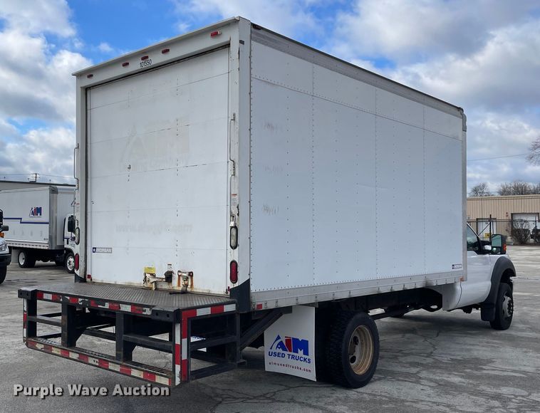 image for item DS5462 2011 Ford  F550 Super Duty XLT box truck