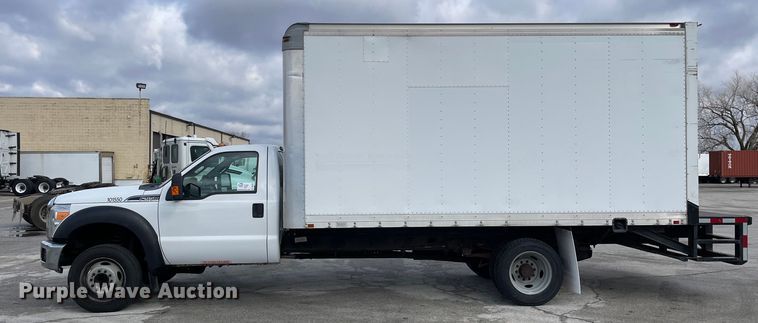 image for item DS5462 2011 Ford  F550 Super Duty XLT box truck