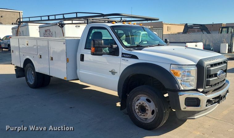 image for item DS7314 2012 Ford F550 Super Duty utility / service truck