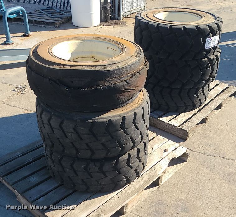 image for item DS7316 (6) 12-16.5 tires and wheels