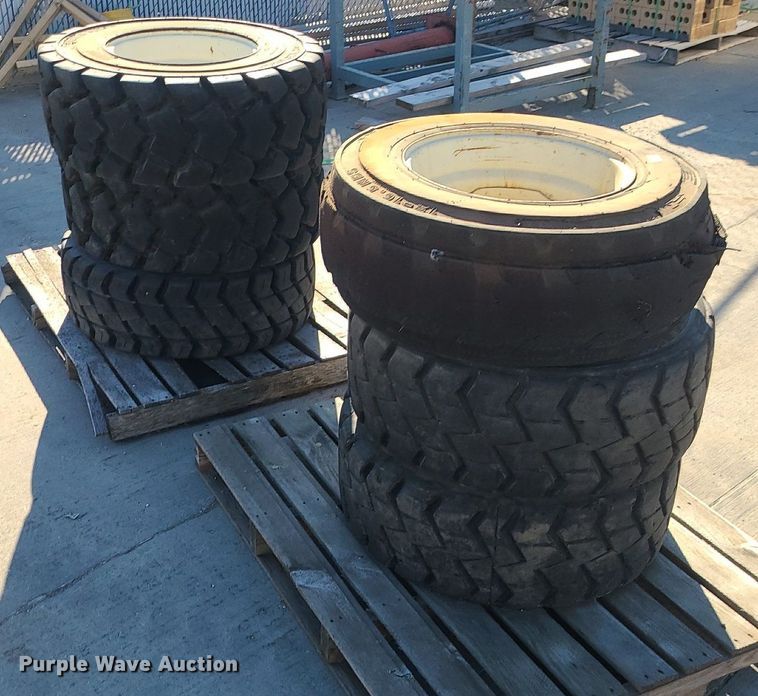 image for item DS7316 (6) 12-16.5 tires and wheels