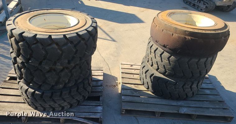 image for item DS7316 (6) 12-16.5 tires and wheels