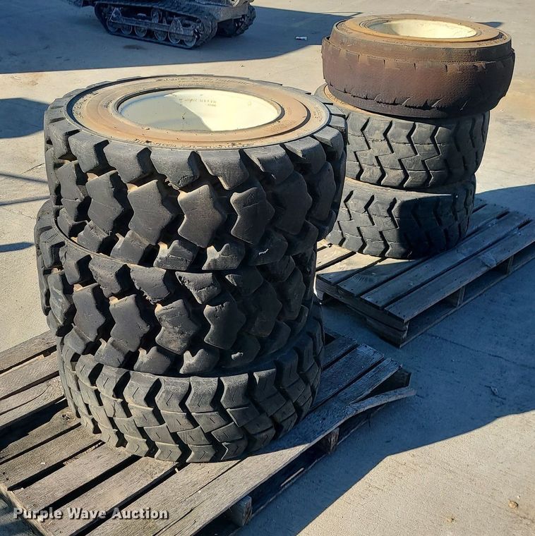 image for item DS7316 (6) 12-16.5 tires and wheels