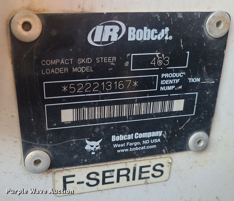 image for item DS7322 2004 Bobcat 463 skid steer loader