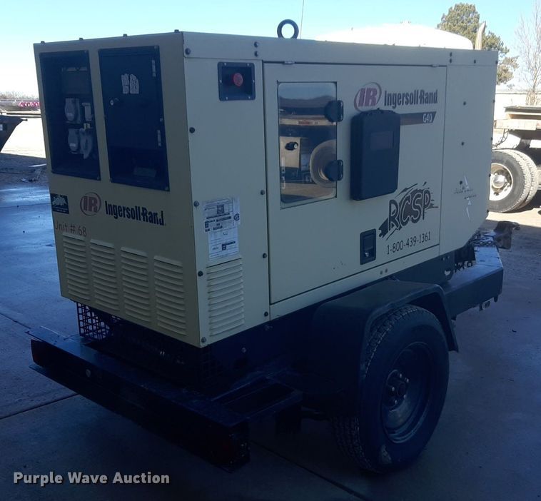 image for item DV9772 2002 Ingersoll-Rand G40 generator