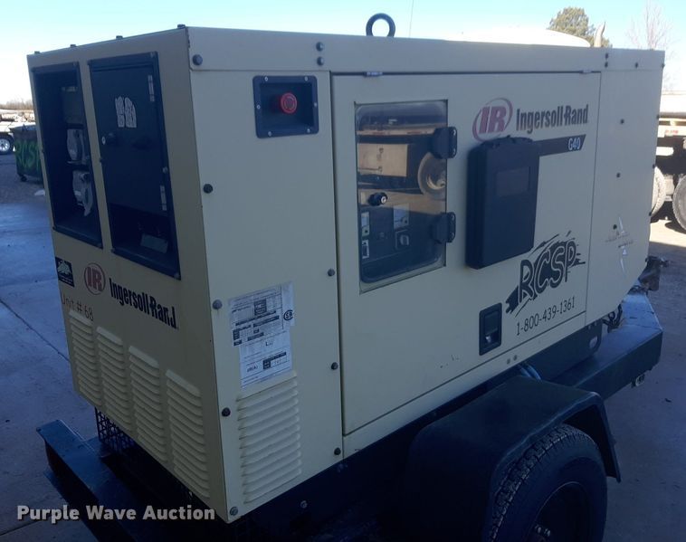 image for item DV9772 2002 Ingersoll-Rand G40 generator