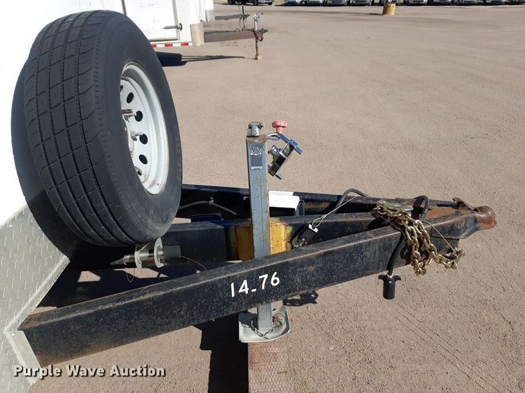 image for item DV9837 2015 Continental  enclosed cargo trailer