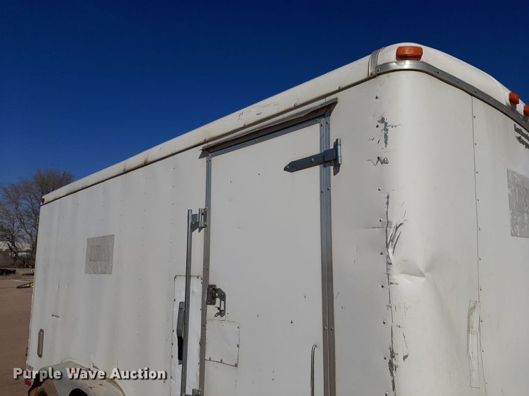 image for item DV9837 2015 Continental  enclosed cargo trailer