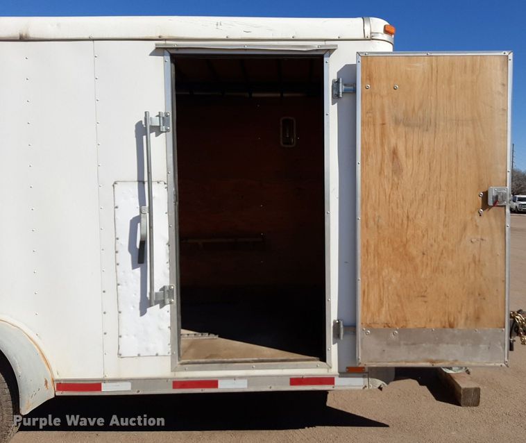 image for item DV9837 2015 Continental  enclosed cargo trailer