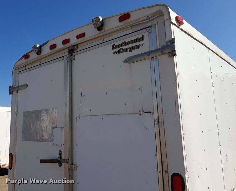 image for item DV9837 2015 Continental  enclosed cargo trailer