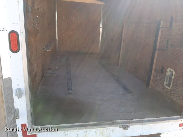 image for item DV9837 2015 Continental  enclosed cargo trailer