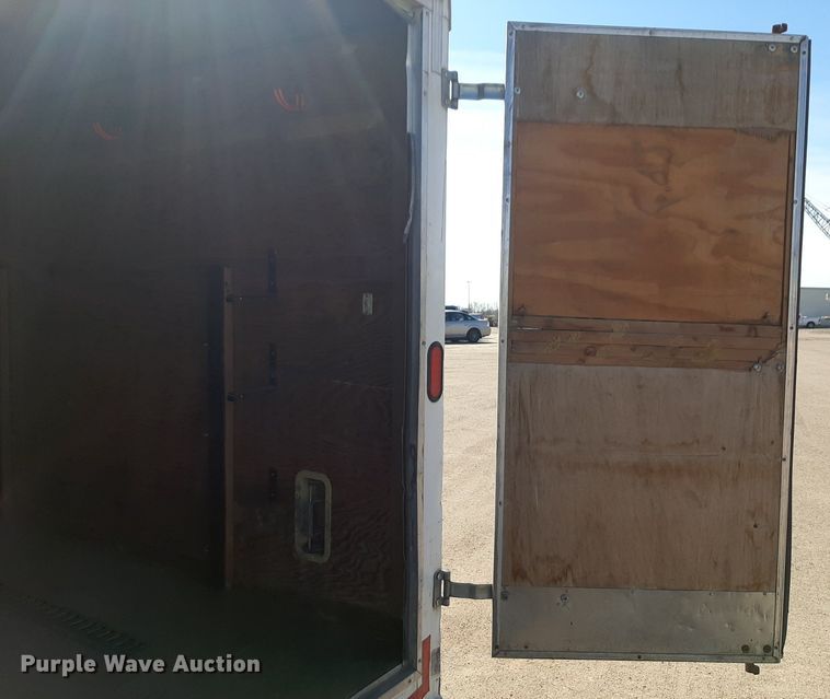 image for item DV9837 2015 Continental  enclosed cargo trailer