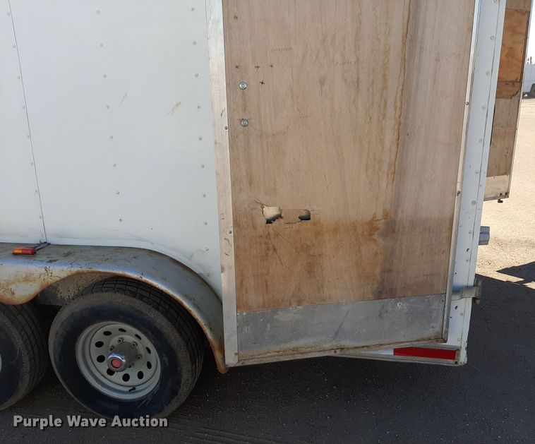 image for item DV9837 2015 Continental  enclosed cargo trailer
