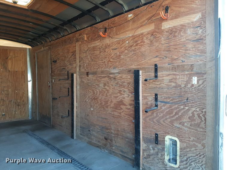 image for item DV9837 2015 Continental  enclosed cargo trailer