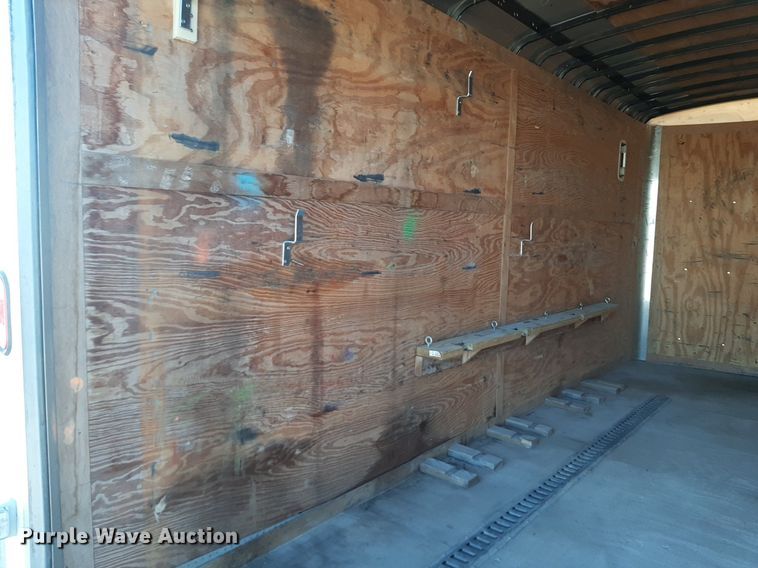 image for item DV9837 2015 Continental  enclosed cargo trailer