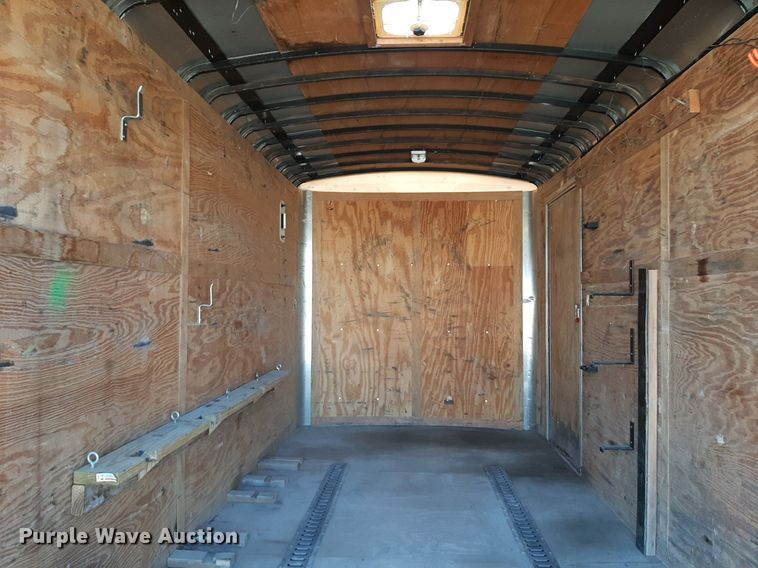 image for item DV9837 2015 Continental  enclosed cargo trailer