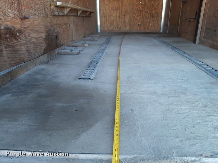 image for item DV9837 2015 Continental  enclosed cargo trailer