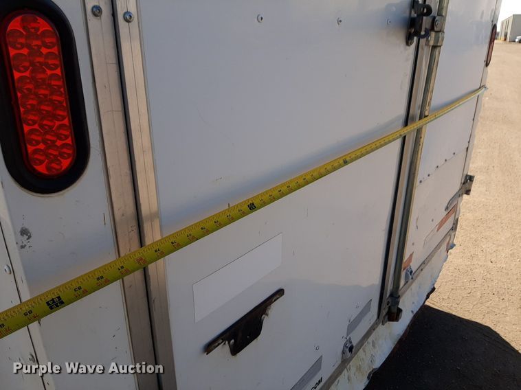 image for item DV9837 2015 Continental  enclosed cargo trailer