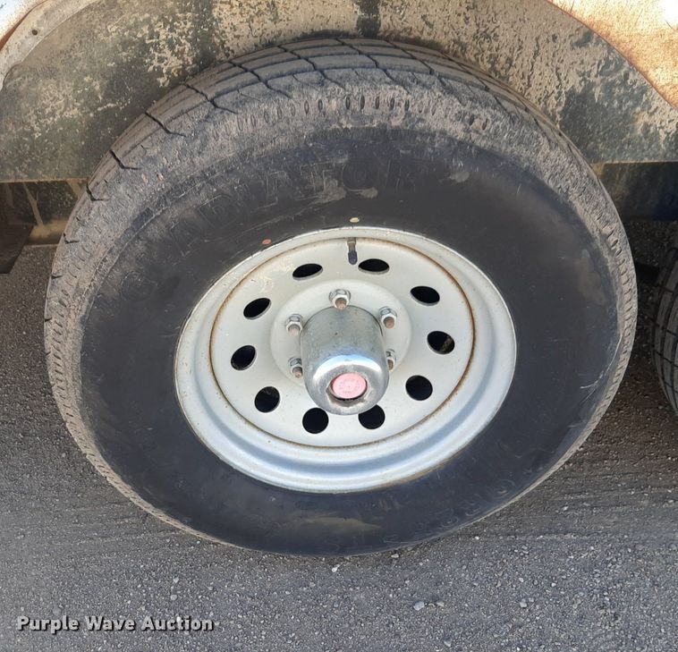 image for item DV9837 2015 Continental  enclosed cargo trailer