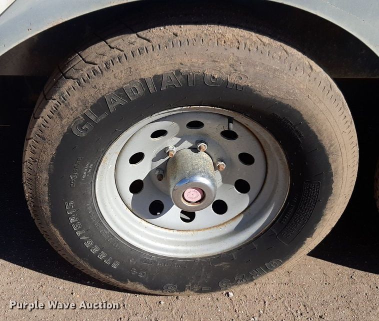 image for item DV9837 2015 Continental  enclosed cargo trailer