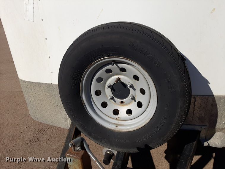 image for item DV9837 2015 Continental  enclosed cargo trailer