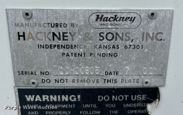 image for item EG1175 2000 Hackney & Sons box bed