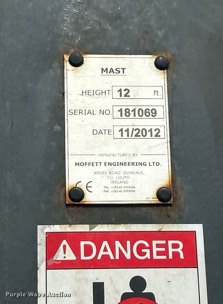 image for item EG1181 2012 Moffett M55.4 forklift