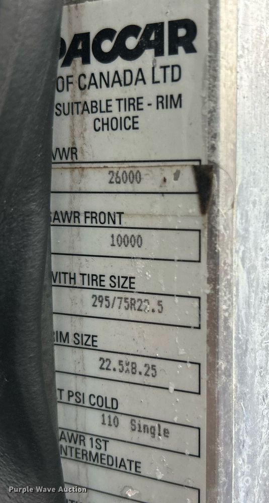 image for item EG1184 2008 Peterbilt  335 box truck