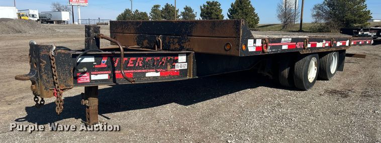 image for item EG1204 2008 Interstate tilt deck equipment trailer