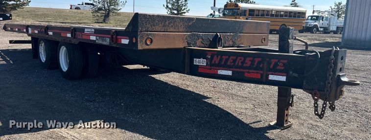 image for item EG1204 2008 Interstate tilt deck equipment trailer