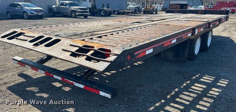 image for item EG1204 2008 Interstate tilt deck equipment trailer