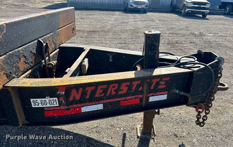 image for item EG1204 2008 Interstate tilt deck equipment trailer