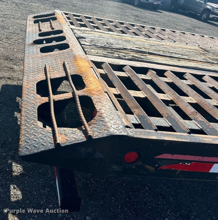 image for item EG1204 2008 Interstate tilt deck equipment trailer