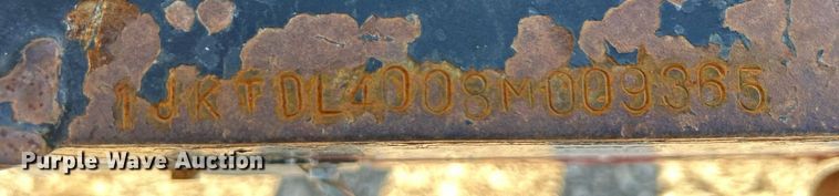 image for item EG1204 2008 Interstate tilt deck equipment trailer