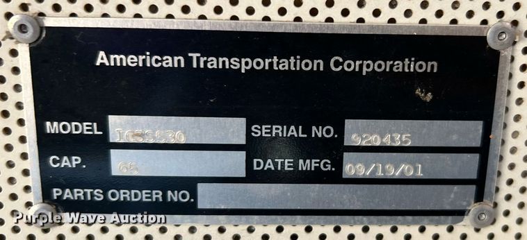 image for item EG1208 2002 International  school bus