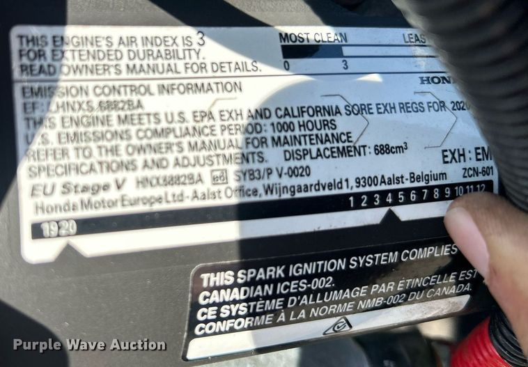 image for item EG1209 2016 SuperVac Aero sweeper