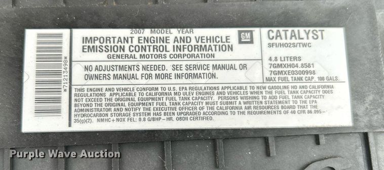 image for item EG1218 2007 Chevrolet  Express 3500 school bus