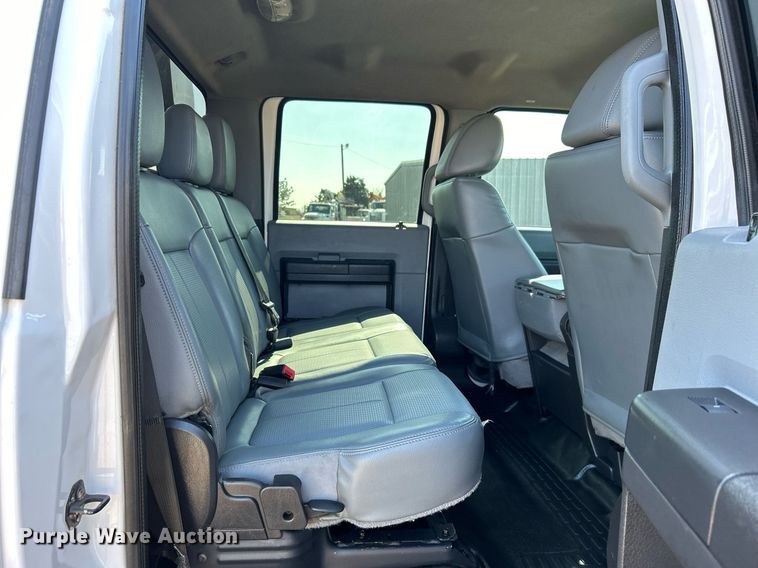 image for item EG1220 2015 Ford F550 Super Duty Crew Cab flatbed truck