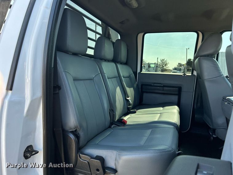 image for item EG1220 2015 Ford F550 Super Duty Crew Cab flatbed truck