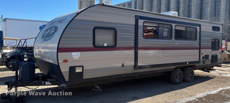 image for item EI0622 2018 Forest River Grey Wolf camper