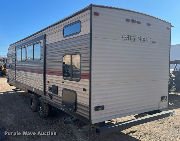 image for item EI0622 2018 Forest River Grey Wolf camper