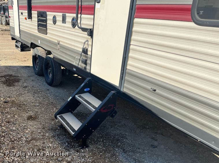 image for item EI0622 2018 Forest River Grey Wolf camper