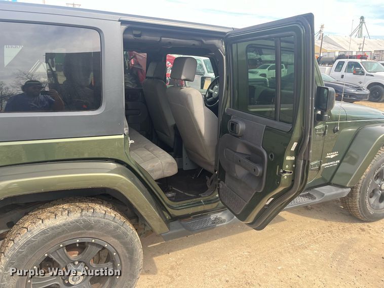 image for item EI0624 2008 Jeep Wrangler Sahara SUV