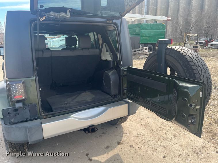 image for item EI0624 2008 Jeep Wrangler Sahara SUV