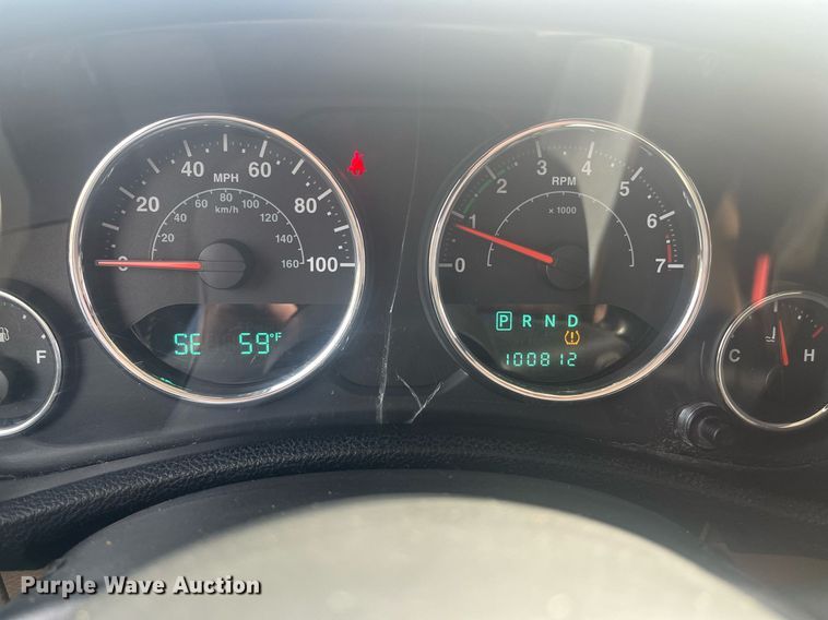 image for item EI0625 2012 Jeep Wrangler  SUV