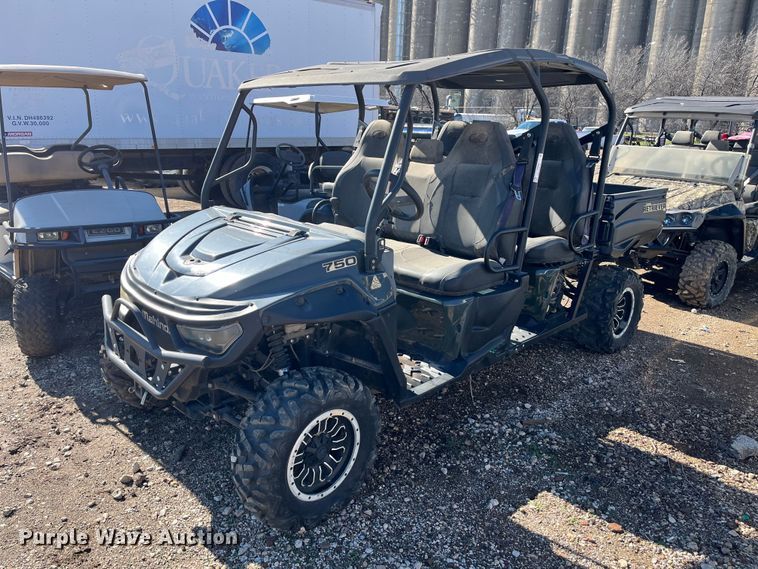 image for item EI0628 2018 Mahindra Retriever 750 utility vehicle