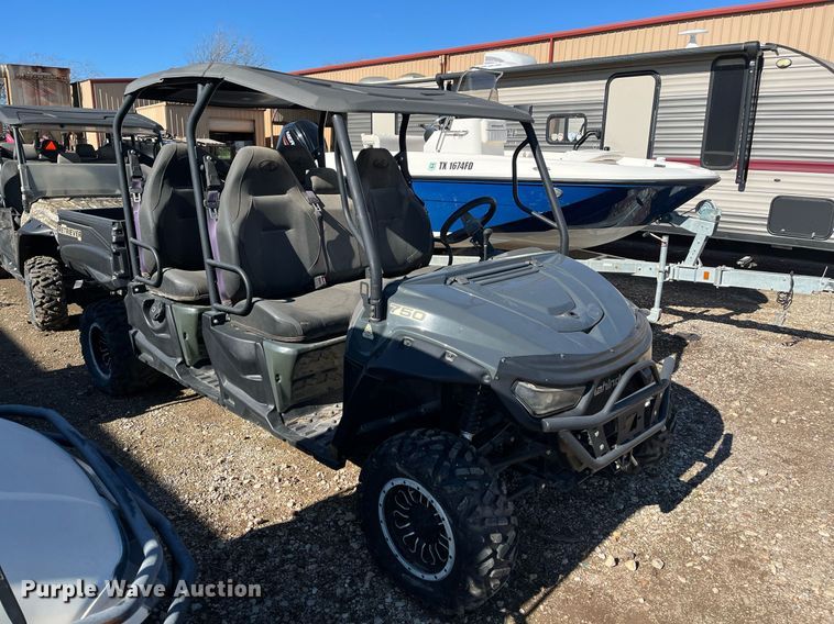 image for item EI0628 2018 Mahindra Retriever 750 utility vehicle