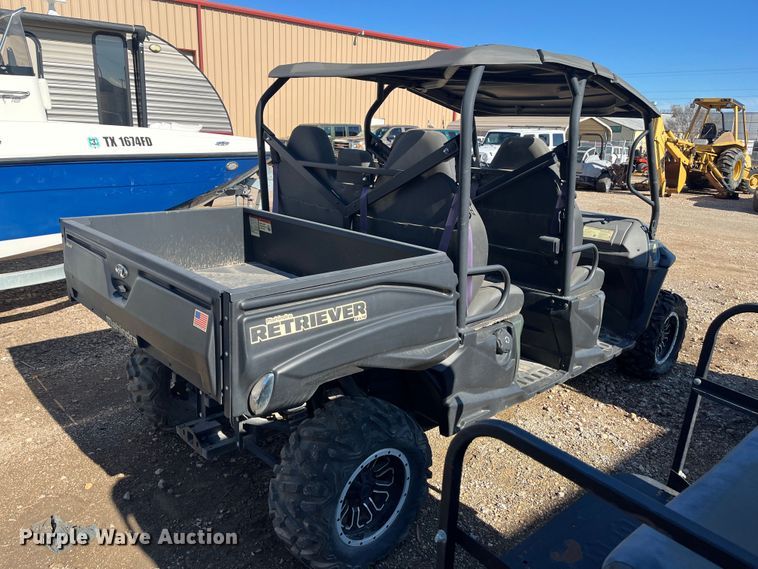 image for item EI0628 2018 Mahindra Retriever 750 utility vehicle