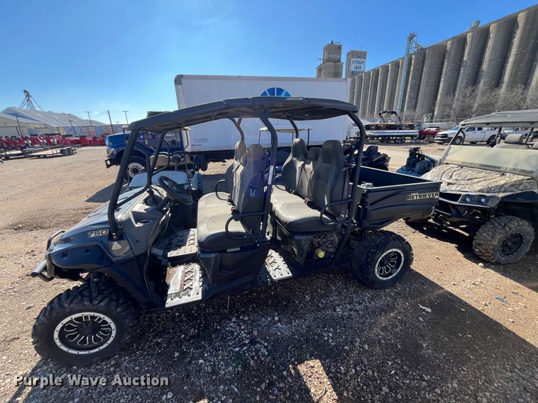 image for item EI0628 2018 Mahindra Retriever 750 utility vehicle