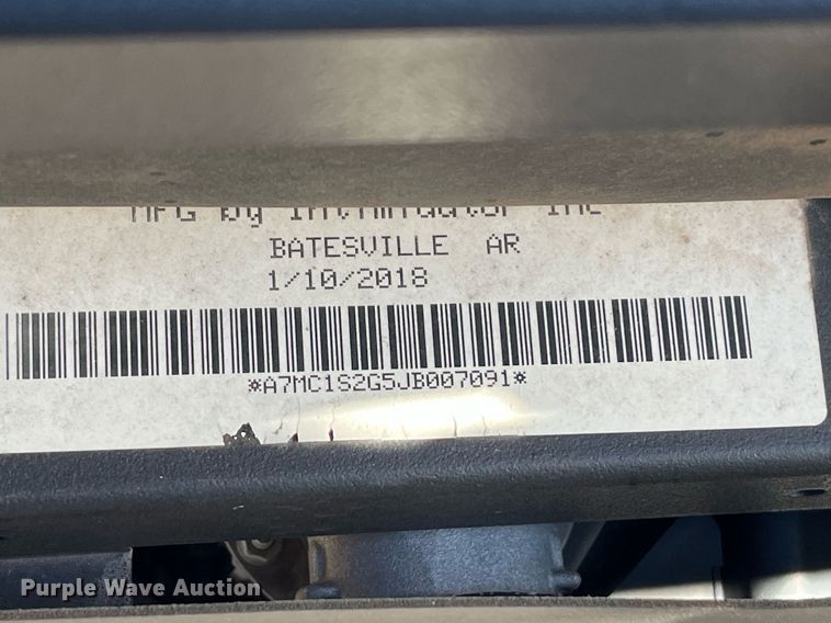 image for item EI0628 2018 Mahindra Retriever 750 utility vehicle